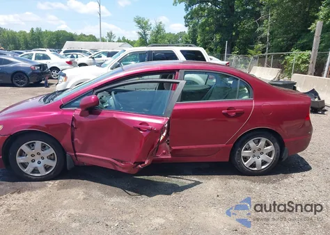 2011 Honda Civic Lx z USA, uszkodzony, nr VIN 19XFA1F59BE008382